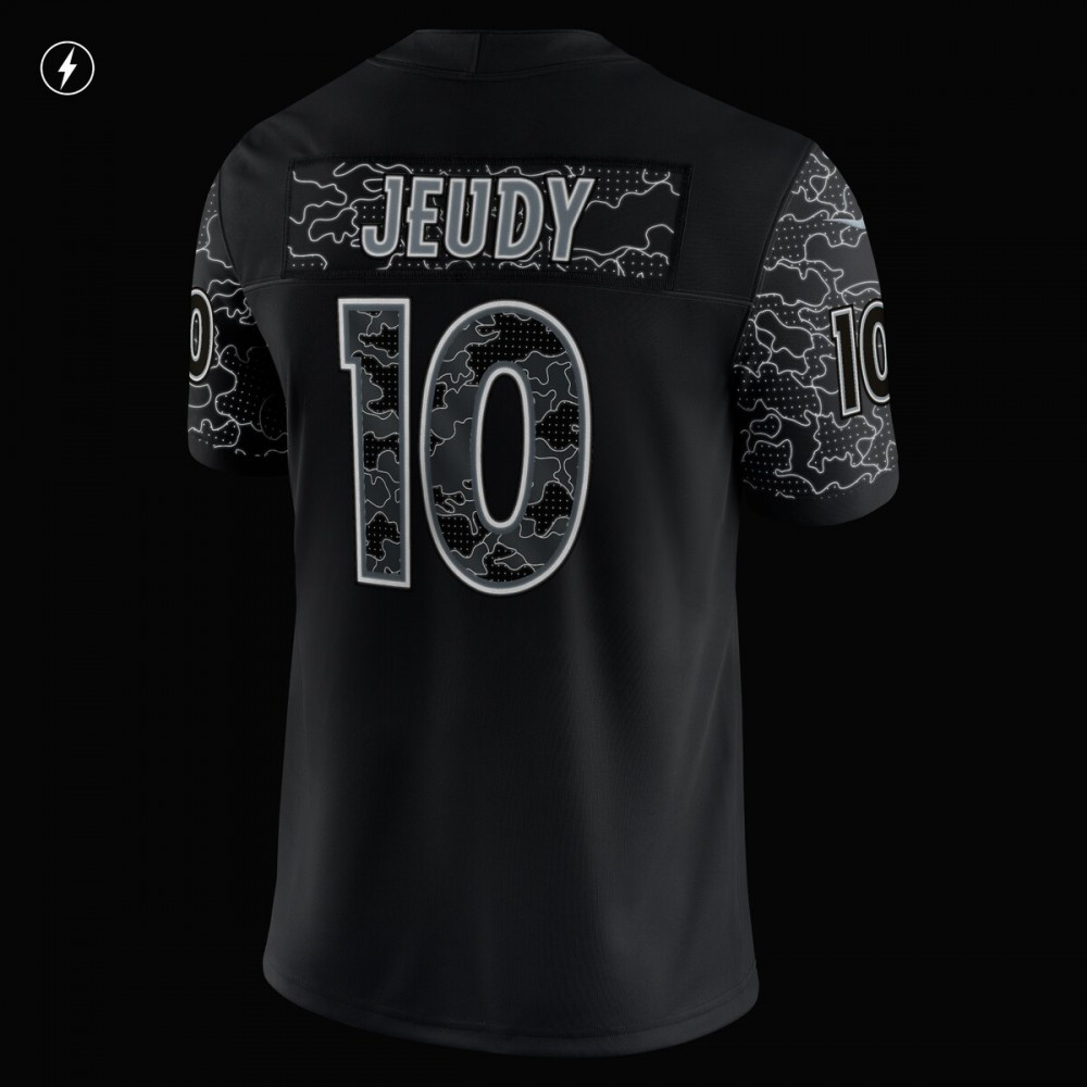 Jerry Jeudy Denver Broncos Nike RFLCTV Limited Jersey - Black-Profan Arena